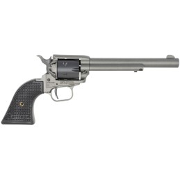 Heritage Mfg RR22C6 Rough Rider  22 LR 6 Shot. 6.50 Tungsten Gray Cerakote Steel Barrel  Frame Black Satin Cylinder Black Star P