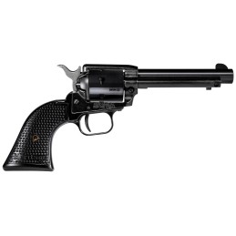 Heritage Mfg RR22MB4PG Rough Rider  22 LR22 WMR 6 Shot 4.75 Black Steel Barrel Black Cerakote Zinc Alloy Frame Black Cerakote Cy