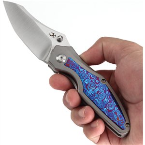 Baba Yaga Framelock Timascus