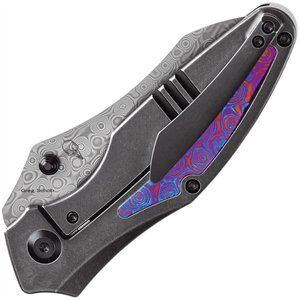 Baba Yaga Framelock Timascus