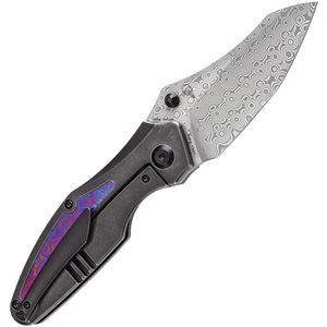 Baba Yaga Framelock Timascus