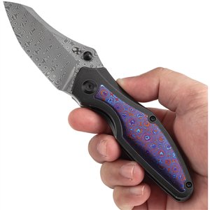 Baba Yaga Framelock Timascus