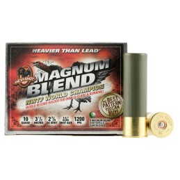 HEVIShot HS13567 Magnum Blend  10 Gauge 3.50 2 38 oz Tungsten 567 Shot 5 Per Box 10 Case