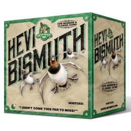 HEVIShot HS18706 HEVIBismuth  28 Gauge 2.75 1 oz Bismuth 6 Shot 25 Per Box 10 Case