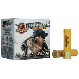 HEVIShot HS29225 HEVIHammer Upland 20 Gauge 3 78 oz Steel Bismuth 5 Shot 25 Per Box 10 Case