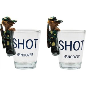 Hangover Shot Glass Set