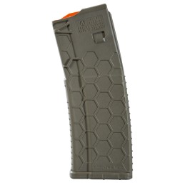 Hexmag HX30ARODG Series 2  OD Green Detachable 30rd MultiCaliber for AR15