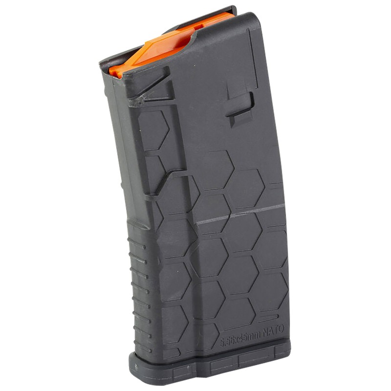 Hexmag HX20AR15GRY Shorty  Gray Polymer 20rd 5.56x45mm NATO for AR15