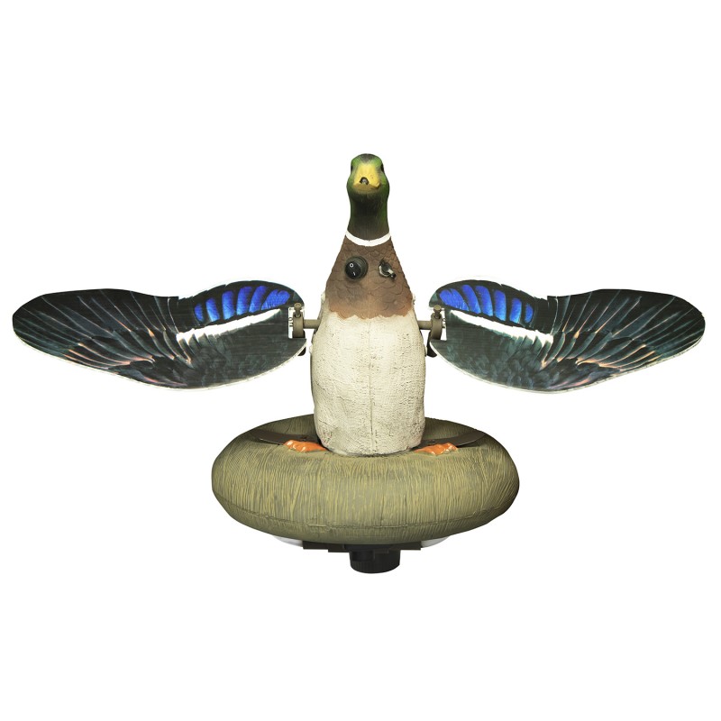 Higdon Outdoors 53077 XS Splashing Flasher  Mallard Drake Species Multi Color Features BuiltIn Timer