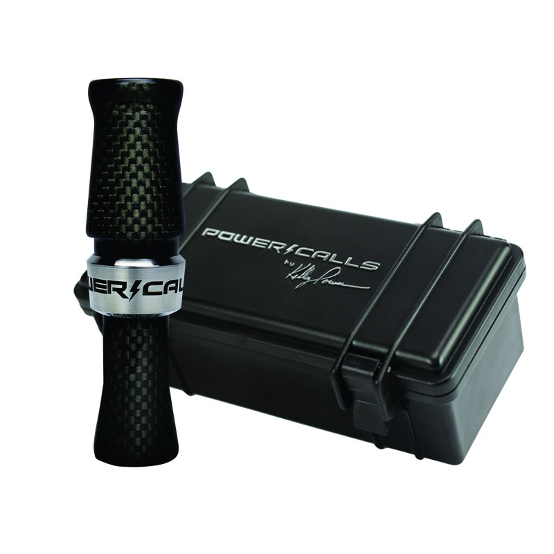 Power Calls 21211 Impulse CTI  Open Call Single Reed Attracts Mallards Black Carbon Fiber