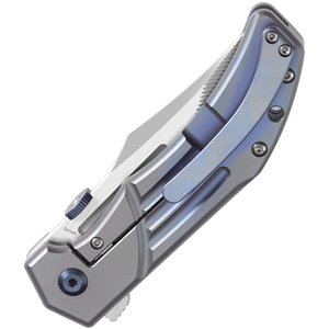 Orion Framelock Blue Ti