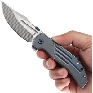 Orion Framelock Blue Ti
