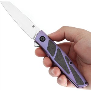 Cru Framelock Purple Ti