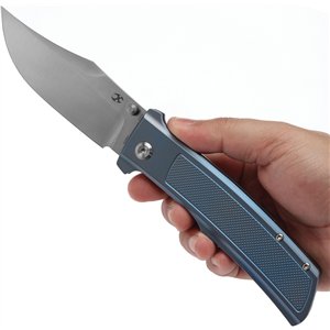 Bison Framelock Blue