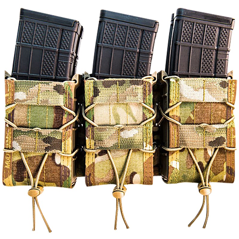 High Speed Gear 45X2R0MC TACO X2R Shingle MultiCam Nylon Triple Shingle 3 Rifle Fits MOLLE