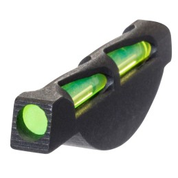 HiViz RGPLW01 Ruger PSeries  SP 101 LiteWave Front Sight  Black  Green Interchangeable Fiber Optic Front Sight