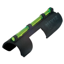 HiViz MPBTAC MPBTAC Plain Barrel SnapOn Front Sight  Black  GreenRed Fiber Optic