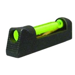 HiViz WAL2012 Front Sight for Walther P22 and P22Q  Black  Green Interchangeable Fiber Optic