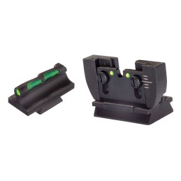 HiViz RG1022 Ruger 1022 Rifle Interchangeable Sight Set LiteWave Black Front and Rear