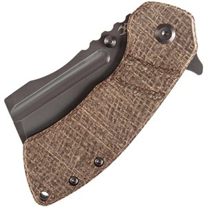 M+ Korvid Linerlock Burlap Mic