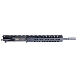 HM Defense 125MBUP556 MonoBloc Upper  223 Rem 5.56x45mm NATO 12.50 Black Cerakote Barrel 7075T6 Aluminum Black Anodized Receiver