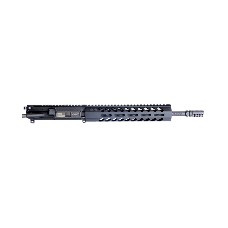 HM Defense 125MBUP556 MonoBloc Upper  223 Rem 5.56x45mm NATO 12.50 Black Cerakote Barrel 7075T6 Aluminum Black Anodized Receiver