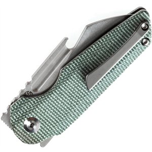 Rafe Linerlock Green Micarta