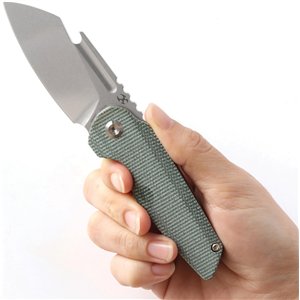 Rafe Linerlock Green Micarta