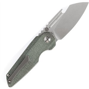Rafe Linerlock Green Micarta