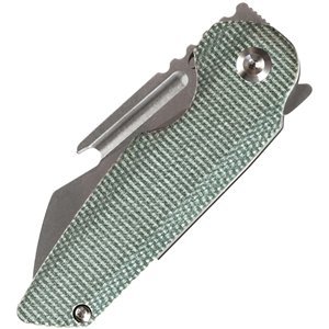 Rafe Linerlock Green Micarta