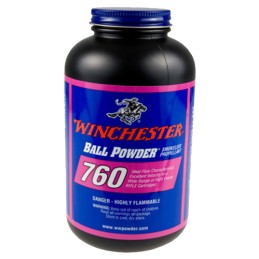 Winchester Powder 7601 Ball Powder 760 Rifle MultiCaliber 1 lb