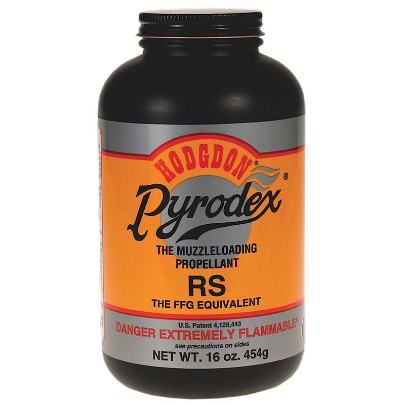 Hodgdon RS Pyrodex RS MuzzleloaderShotgun Powder MultiCaliber 1 lb