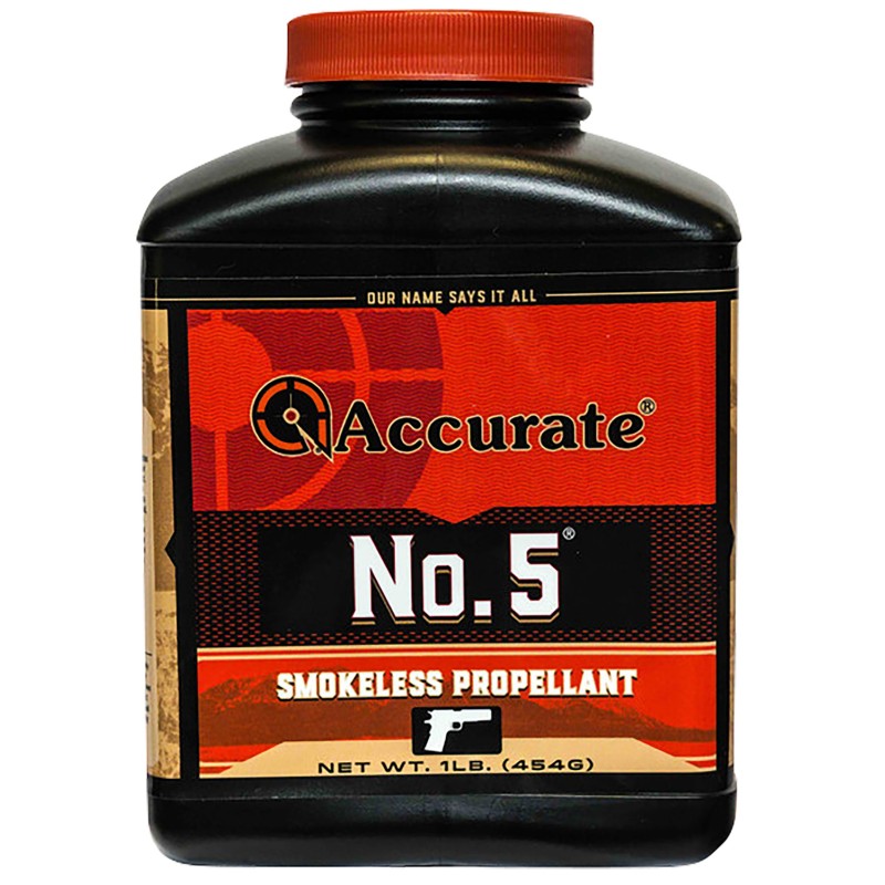 Accurate ACCURATE No. 5 Smokeless Handgun Powder 1 lb