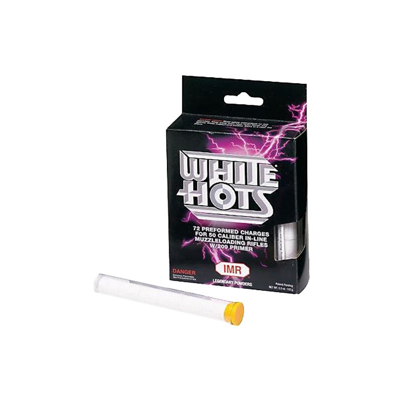 IMR WHP50 White Hots50 Cal Muzzleloader 72 Charges Per Box 16