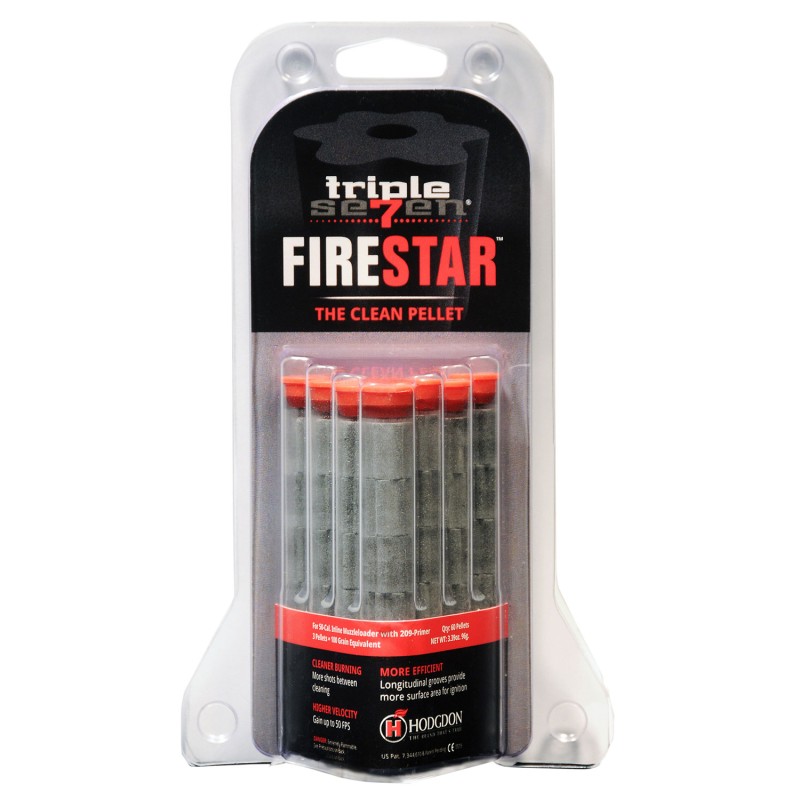 Hodgdon T7FS Triple Seven Firestar Pellets 60 Per Pack 3.39 oz