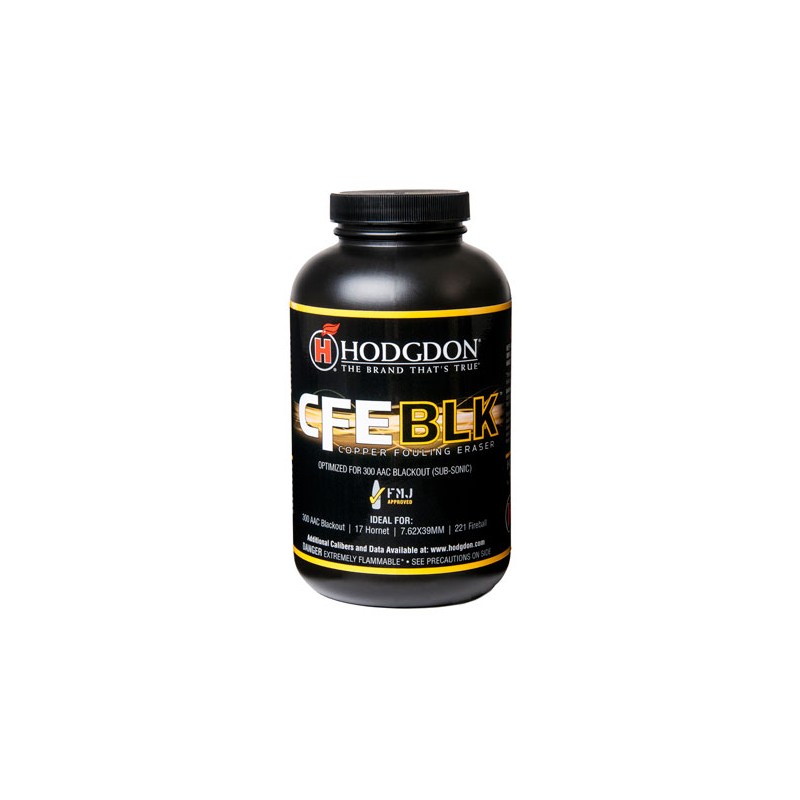 Hodgdon BLACK1 CFE BLK Rifle Powder 1 lbs