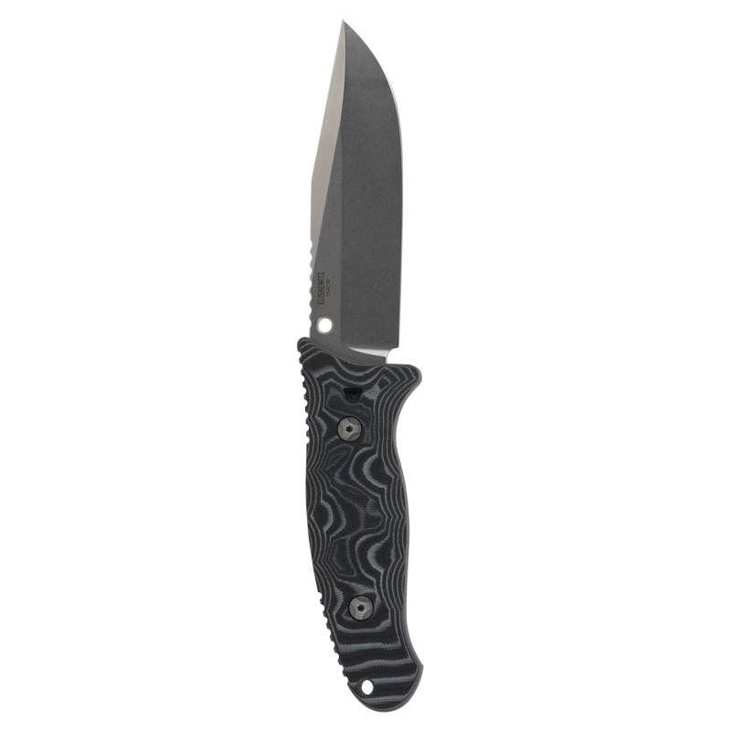 Hogue 35279 EXF02  4.50 Fixed Clip Point Plain Black 154CM SS BladeGMascus Black G10 Handle