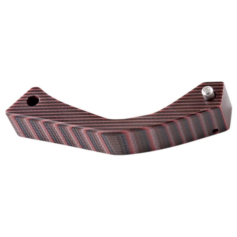 Hogue 15699 Trigger Guard  DropIn Contoured Red Lava GMascus G10 For AR15M16