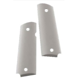 Hogue 45020 Grip Panels  AmbiCut Ivory Polymer for 1911 Government