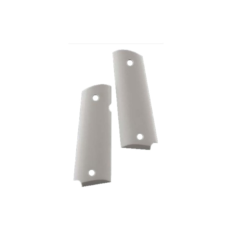 Hogue 45020 Grip Panels  AmbiCut Ivory Polymer for 1911 Government