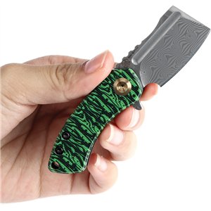 Mini Korvid Linerlock Green