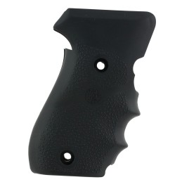 Hogue 20000 OverMolded Grip Cobblestone Black Rubber with Finger Grooves for Sig P220