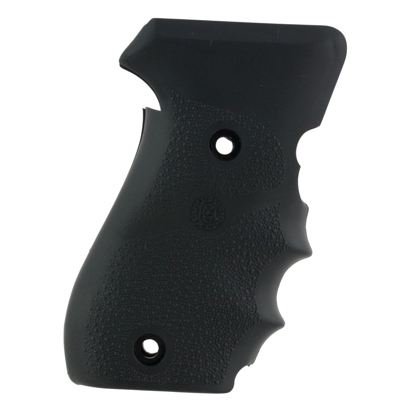 Hogue 20000 OverMolded Grip Cobblestone Black Rubber with Finger Grooves for Sig P220