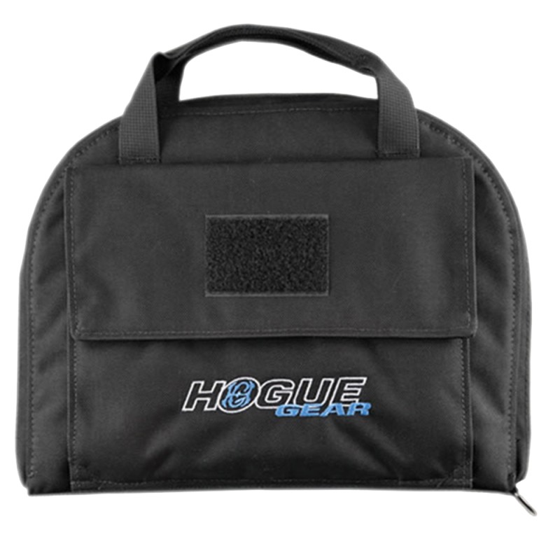 Hogue 59250 Pistol Bag  Medium Black Nylon with Front Pocket 9 x 12 Interior Dimensions