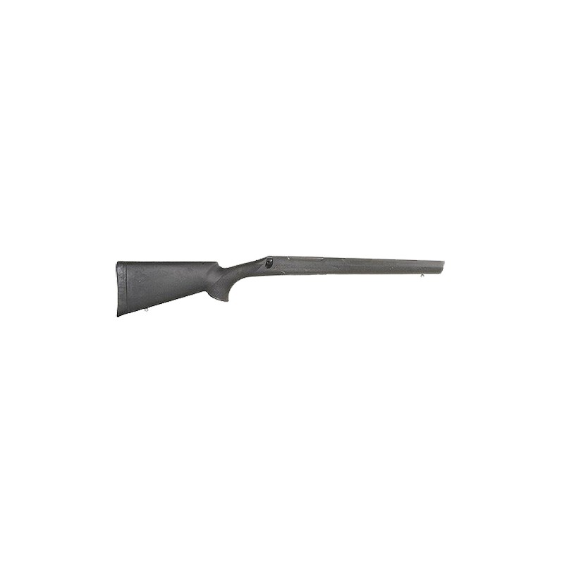 Hogue 70001 OverMolded Rifle Stock Aluminum Pillar Bedded Black Synthetic for Remington 700 BDL with Long Action