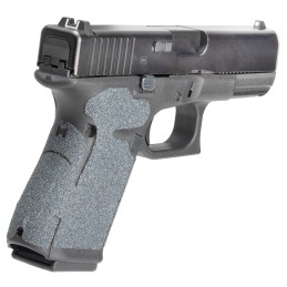 Hogue 17279 Wrapter Adhesive Grip made of Heavy Grit with Black Finish for Glock 19 19 MOS  44 Gen 5 No Backstrap