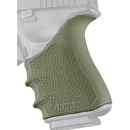 Hogue 17041 Grip Sleeve Handall Beavertail OD Green Rubber