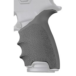 Hogue 17602 Grip Sleeve Handall Beavertail Slate Gray Rubber Fits Sig Sauer P320 Full Size