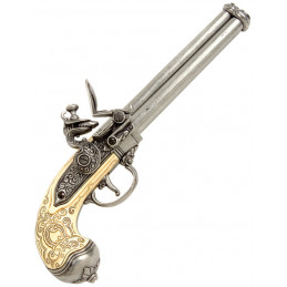 Italian 3-Barrel Flintlock