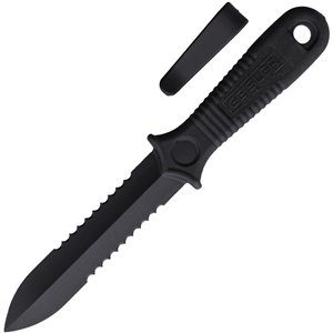 Short Kobe Boot Knife Black